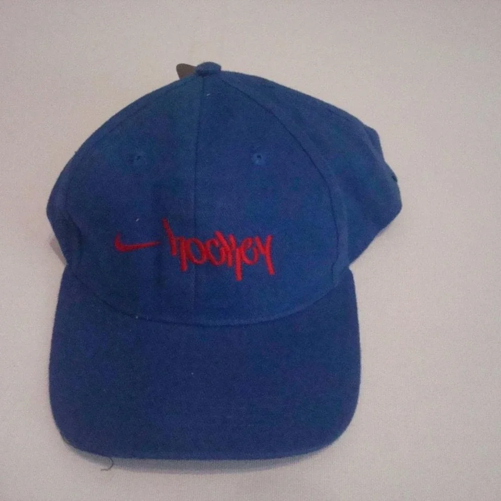 NIKE HOCKEY VINTAGE 2001 OSFA HAT CAP VINTAGE 00S Y2K M4‎